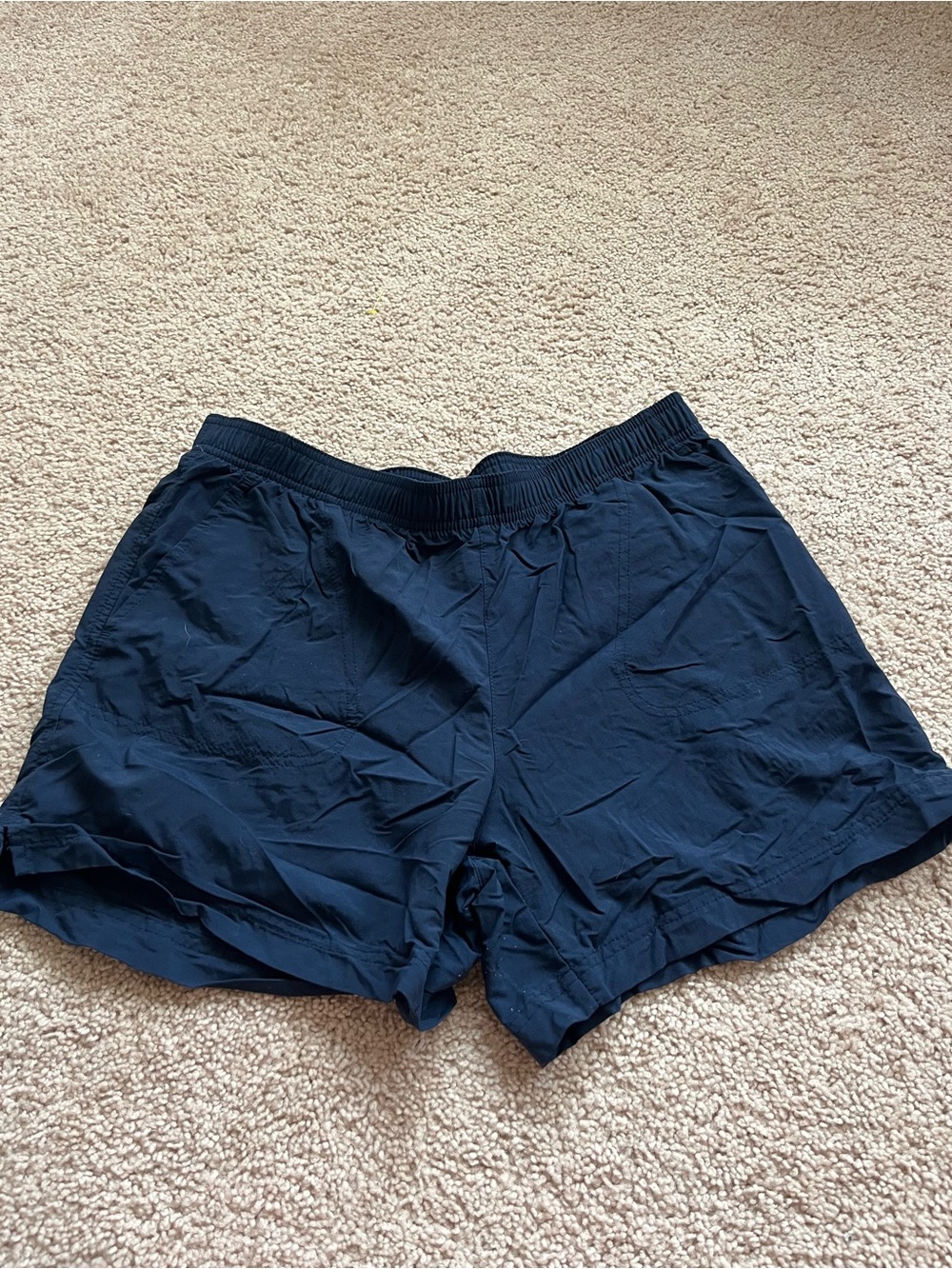 Columbia Navy Blue Women's Athletic Shorts